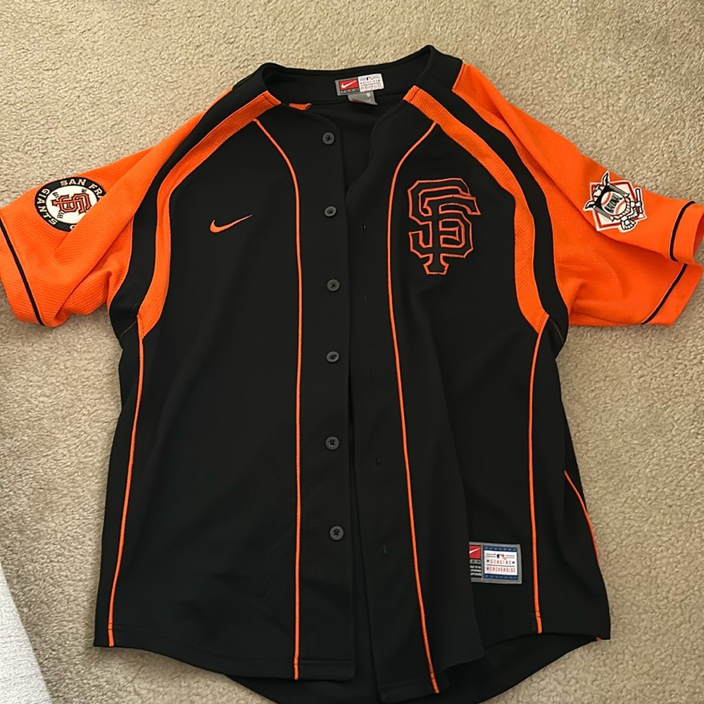 San Francisco giants baseball jersey size small
